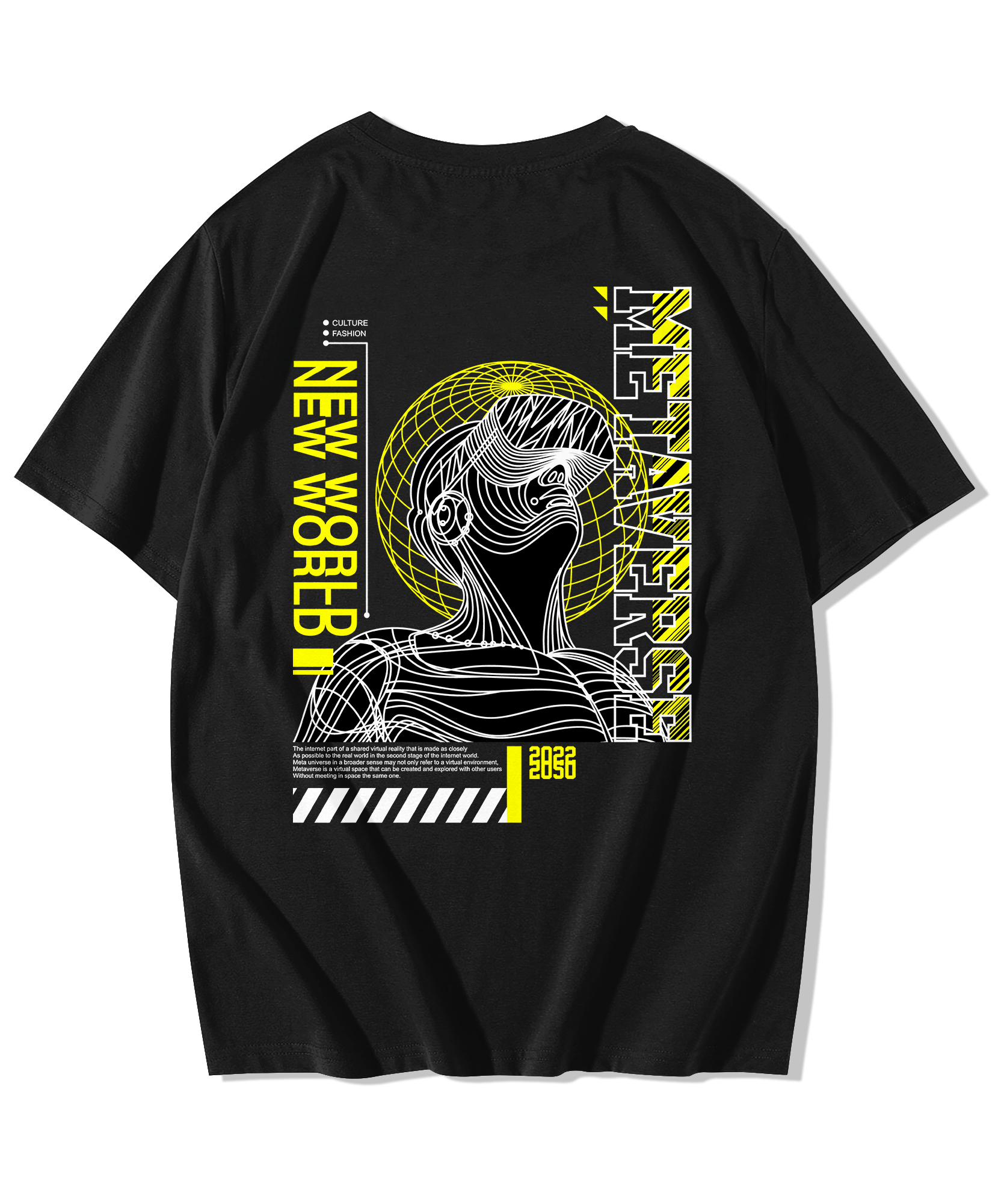 Alfaq Metaverse Oversized T-Shirt - Alfaq